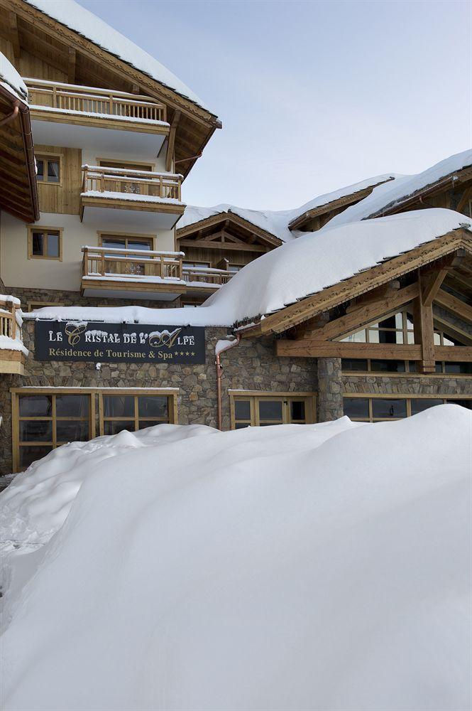 CGH Résidences&Spas Le Cristal de l'Alpe Alpe d'Huez Esterno foto