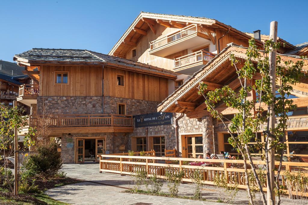 CGH Résidences&Spas Le Cristal de l'Alpe Alpe d'Huez Esterno foto