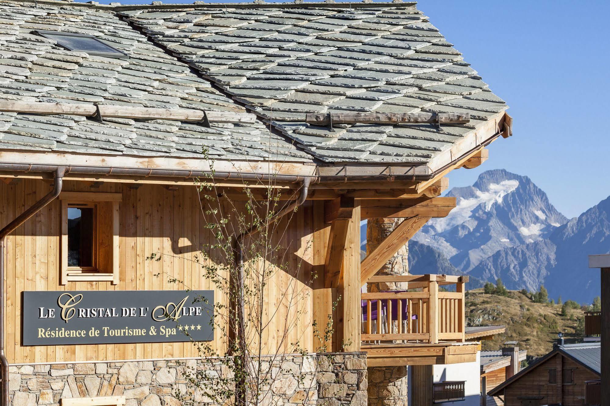 CGH Résidences&Spas Le Cristal de l'Alpe Alpe d'Huez Esterno foto